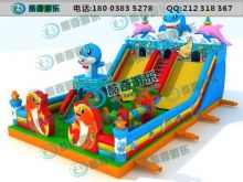 充氣城堡游樂園圖片 高清充氣城堡游樂園圖片大全